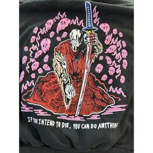 warren lotas death life eyes hoodie . New. Size XL. Jacket.